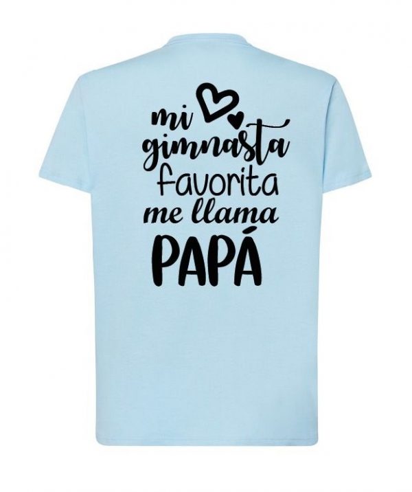 Camiseta "Mi gimnasta favorita me llama.." - Imagen 3